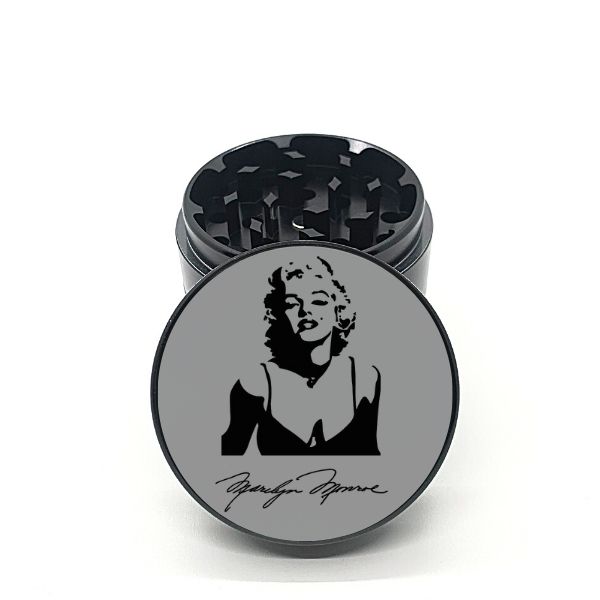 Marilyn Monroe Laser Engraved Herb Grinder Funengravings